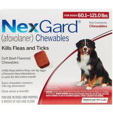 Nexgard Pets Nexgard Chewables for Extra Large Dogs 60.1-120lbs 6-pack