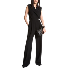 Dame - Slim Jumpsuits & Overaller Michael Kors Crepe Double Breasted Jumpsuit - Black