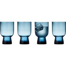 Lyngby blå glas Lyngby Glas Sorrento Dricksglas 30cl 4st