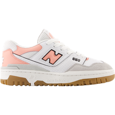 New Balance Big Kid's 550 - Brighton Grey/Omega Pink