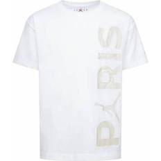 Nike T-shirts Nike Kid's Jordan PSG T-shirt - Sail (45C917-782)