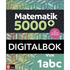 Läromedel Digitala böcker Matematik 5000+ Kurs 1abc Vux Lärobok Dig.bokUppl2021