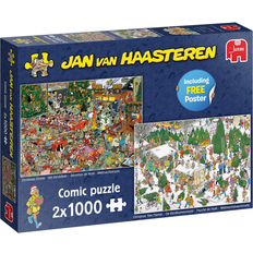 Jan van haasteren christmas 1000 Jumbo Jan Van Haasteren Christmas Dinner 2x1000 Pieces