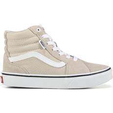 Children's Shoes Vans Kid's Filmore High Top Shoe - Taupe/White