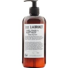 L:A Bruket Pumpflaskor Handtvålar L:A Bruket 222 Hand & Body Wash Gran 450ml