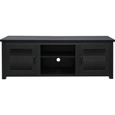 Tv 80 Flash Furniture Hatteras Classic Black TV Bench 65x23.6"