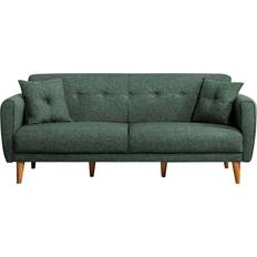 3-sits - Gröna Soffor Scandinavian Choice Rippers Green Soffa 205cm 3-sits