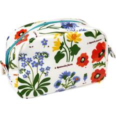 Bianco Necessaire Rex London Borsa da toilette Wild Flowers Blanc