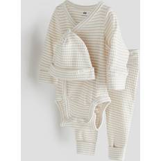 H&M Set zum Mitwachsen Beige 1-2M