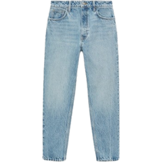 Mango Mom2000 High Rise Jeans - Medium Blue