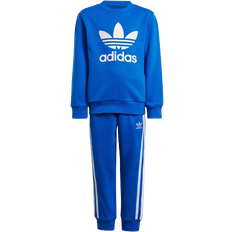 Adidas Kid's Adicolor Crew Set - Blue