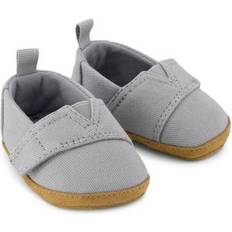 18½ Eerste Stappen Toms Layette Alpargata Slip-On Crib Shoe Baby Vintage Grey GRAY