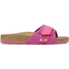 Pink - Women Slippers & Sandals PINK Oita Suede Leather - Modern Suede Fuchsia Tulip