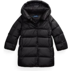 Outerwear Polo Ralph Lauren Toddler And Little Girls Quilted Long Jacket Polo Black