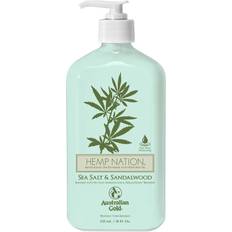 Parabenfrei Bräunungsverstärker Australian Gold Hemp Nation Sea Salt & Sandalwood Tan Extender 535ml