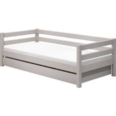 Métal Lits Extensibles Flexa Classic Single Bed with Pull-Out Bed 39.4x82.7"