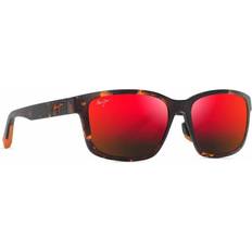 Maui Jim Lehiwa AF Matte Dark Havana/Hawaii Lava Polarized Polarized