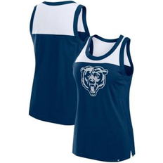 Tops Fanatics Women's Navy Chicago Bears Sequin Tank Top Navy, White Navy/White