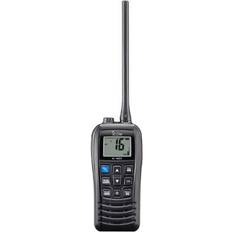 Icom Ipx7 6w Ic-m37e Portable Marine Vhf Radio Station Silver