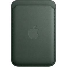 Apple iPhone 12 - Läder / Syntet Plånboksfodral Apple FineWoven Wallet with MagSafe for iPhone Dark Green