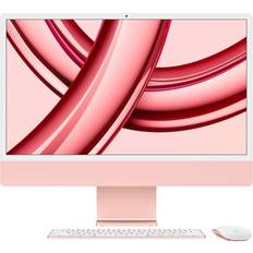 Tout-en-un Ordinateurs de Bureau Apple iMac 24" 4.5K Display 2023 M3 8-Core CPU 10-Core GPU 512 Go SSD 8 Go Rosé