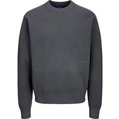 Jack & Jones Dame Sweatere Jack & Jones Ensfarvet Striktrøje Med Rund Hals