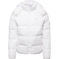 Man - Wit Jassen Calvin Klein Essentials Winterjas - Beige/Wit