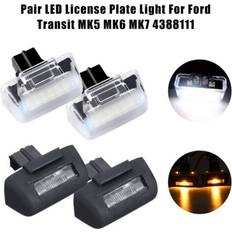 license plate light rear number plate