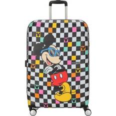 American Tourister Valigie American Tourister Disney Wavebreaker Trolley 4 Ruote Mickey Check