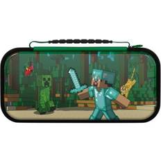 PDP Nintendo Switch Travel Case Minecraft Forest Battle