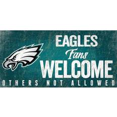 Philadelphia Eagles Sports Fan Products Fan Creations Philadelphia Eagles 6" x 12" Welcome Sign