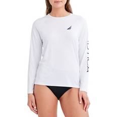 Rash Guards & Base Layers Nautica Women's Solid Rash Guard, White