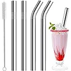 Vinaco Milkshake-sugrör 10 breda sugrör, 4-pack Barsked