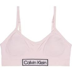 Calvin Klein Girls Underwear Calvin Klein Big Girls Seamless Ruched Crop Bra Crystal Pink