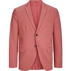 Rojo Trajes Jack & Jones Chaqueta saco Rosa