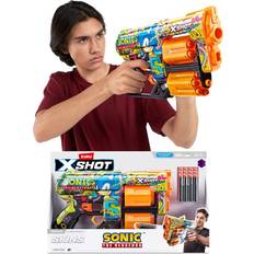 Sonic the Hedgehog Leksaksvapen & Tillbehör Zuru X-Shot Skins Sonic Dread Blaster 12 Pilar