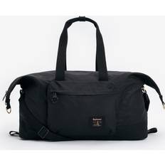 Barbour Field Waxed Holdall Bag, Black