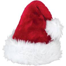 Red Hats Amscan Adjustable Deluxe Santa Hat for Adults