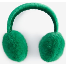 Headbands On 34th Women's Boxed Faux-Fur Earmuffs, Created for Macy's Green SIZE