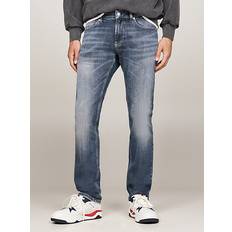 Leer - Man Broeken & Shorts Tommy Jeans Scanton - Blauw Denim