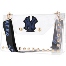 Transparent Bags Cuce New York Yankees Crystal Clear Envelope Crossbody Bag