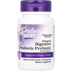 Doctor's Best Vitaminen en Supplementen Doctor's Best Probiotica en Prebiotica voor de Spijsvertering 30 Capsules