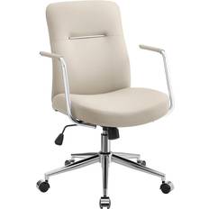 Songmics Chairs Songmics Swivel with Curved Backrest Office Chair