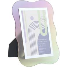 Paper Photo Frames Rainbow Effect Curved Photo Frame 16.3x21.6cm