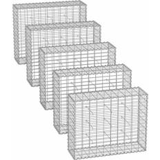 Gabionenkörbe Songmics Steingabione aus Metallgitter, 5