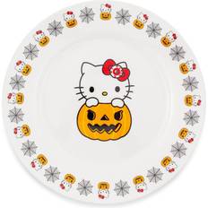 Orange Assiettes de Dîner Silver Buffalo Sanrio Hello Kitty Pumpkin Boo Assiette de Dîner 20.3cm