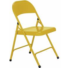 Foldable Chairs Habitat Macadam Yellow Kitchen Chair 78.5cm