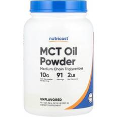 Powders Fatty Acids Nutricost MCT Oil Powder Unflavored 32oz