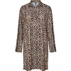 Korta klänningar - Leopard Pieces Grace Dress - Black Stripe