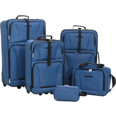 Set di valigie vidaXL Set Valigie Da Viaggio 5 pz Blu